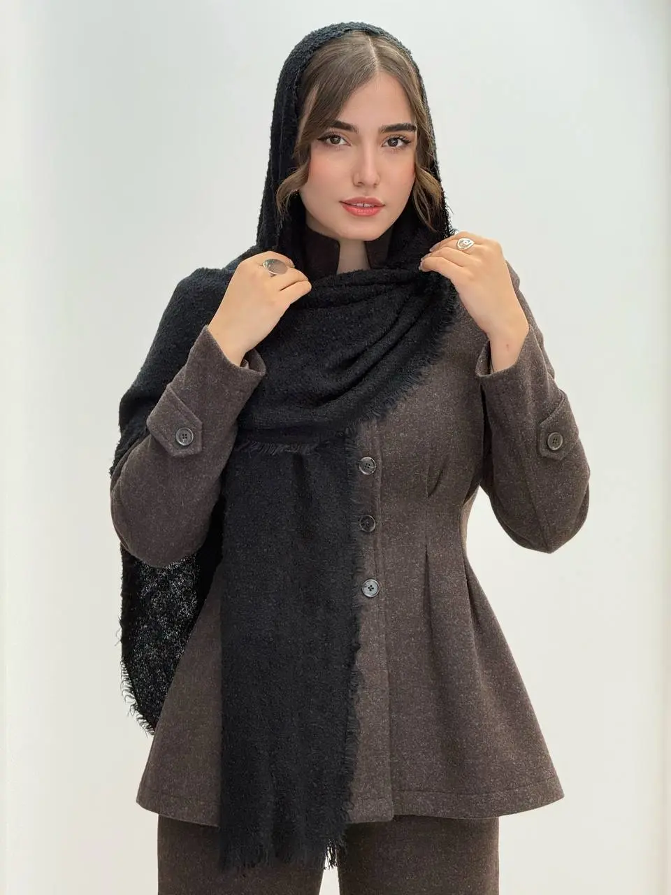 7536-شال بوکله لارا